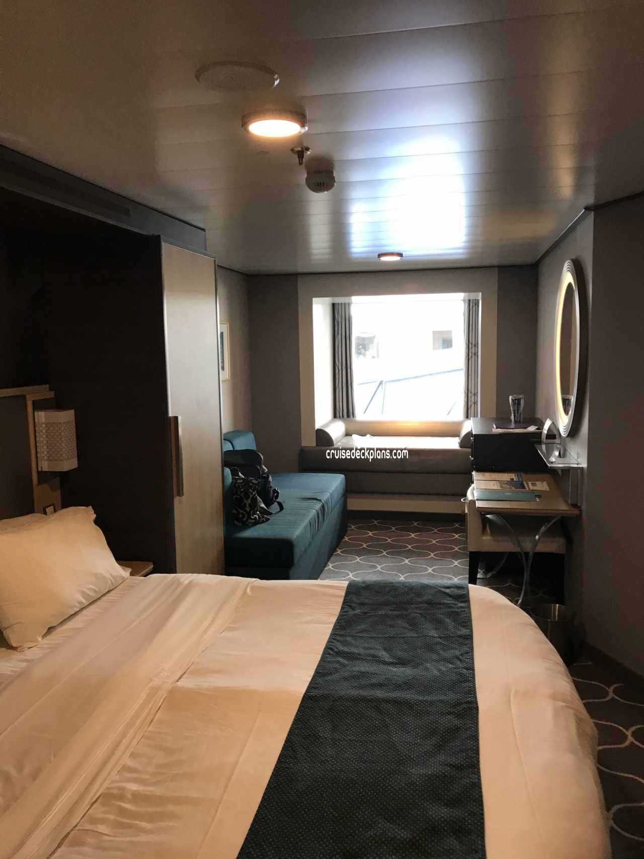 Harmony of the Seas Boardwalk and Park View Stateroom Details