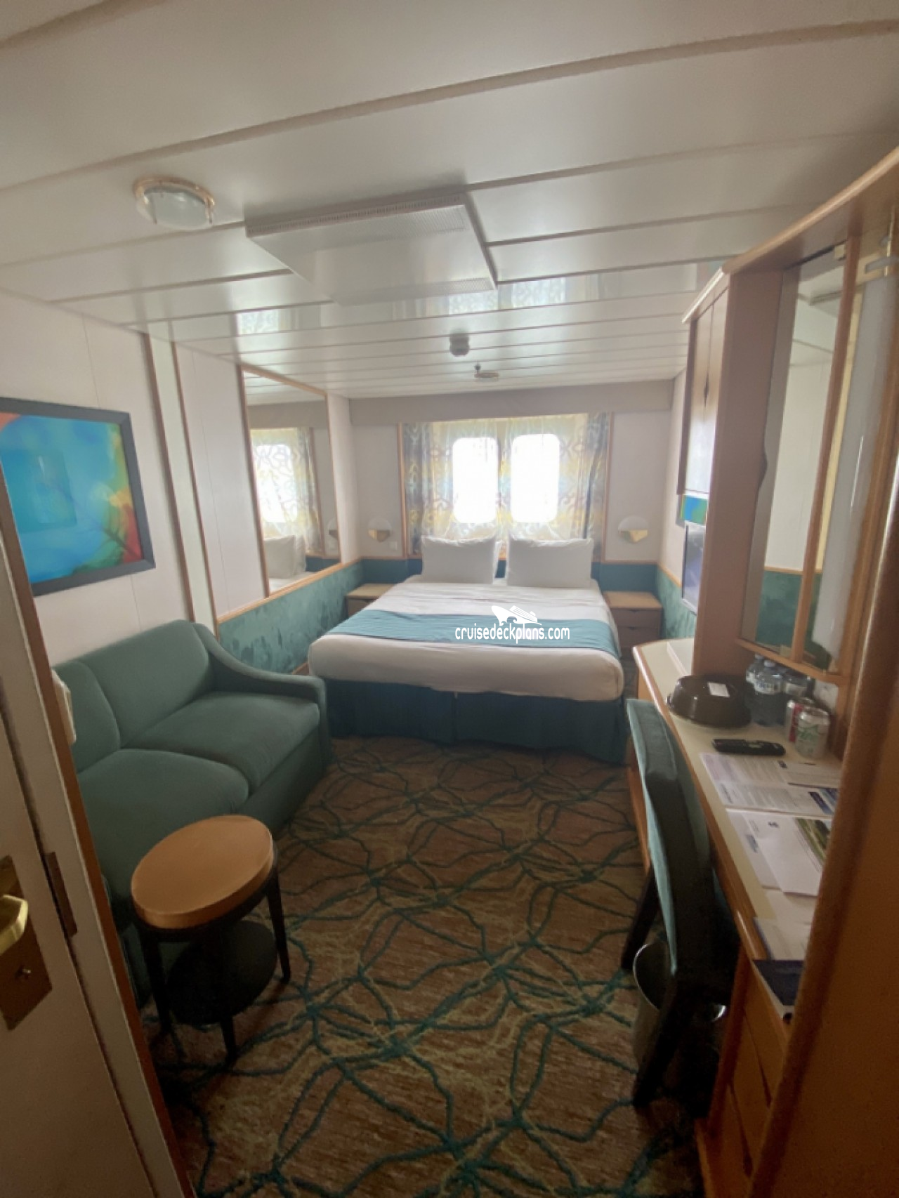 Enchantment of the Seas Oceanview Stateroom Info