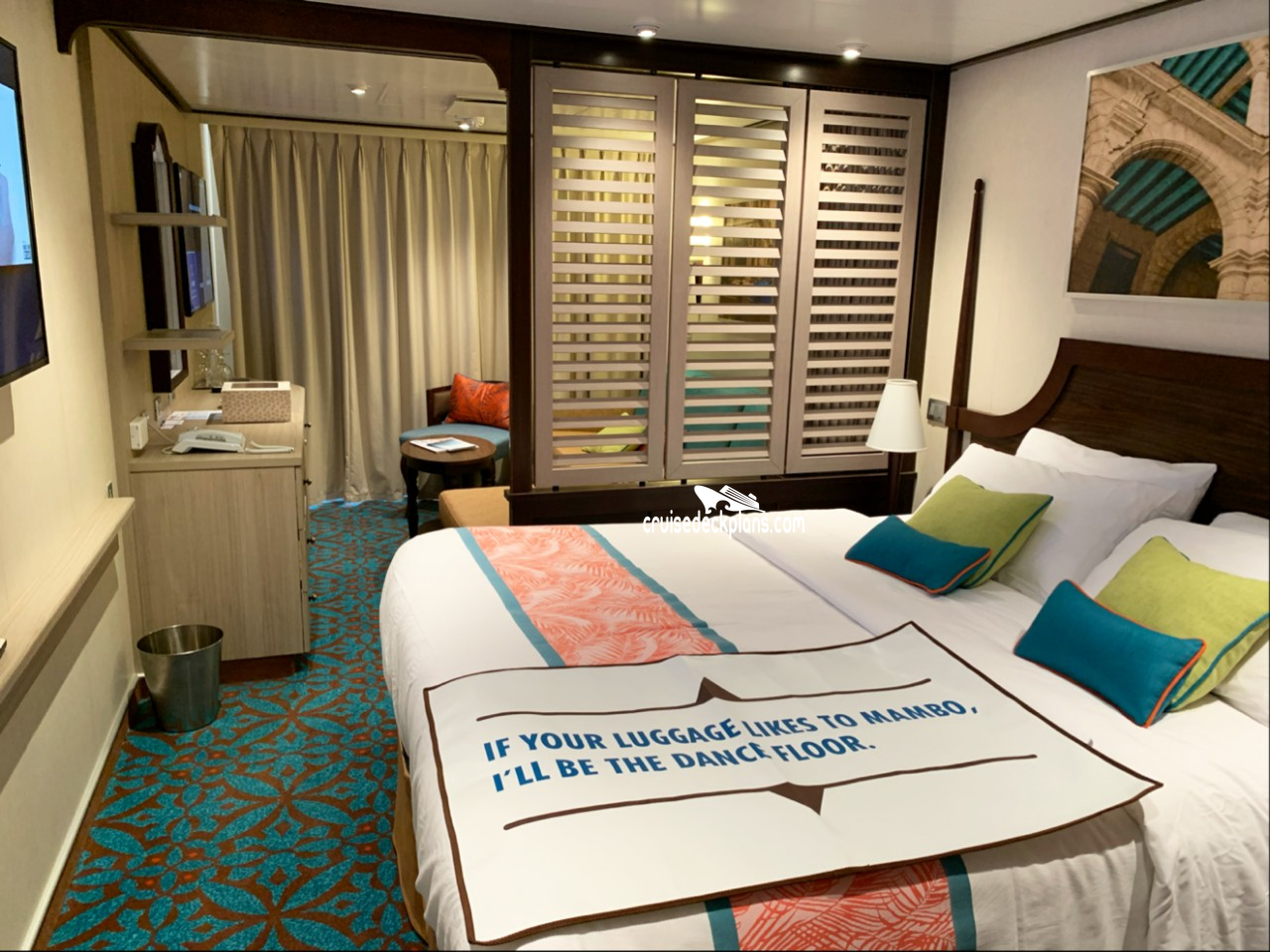 Carnival Panorama Havana Cabana Suite Stateroom Info