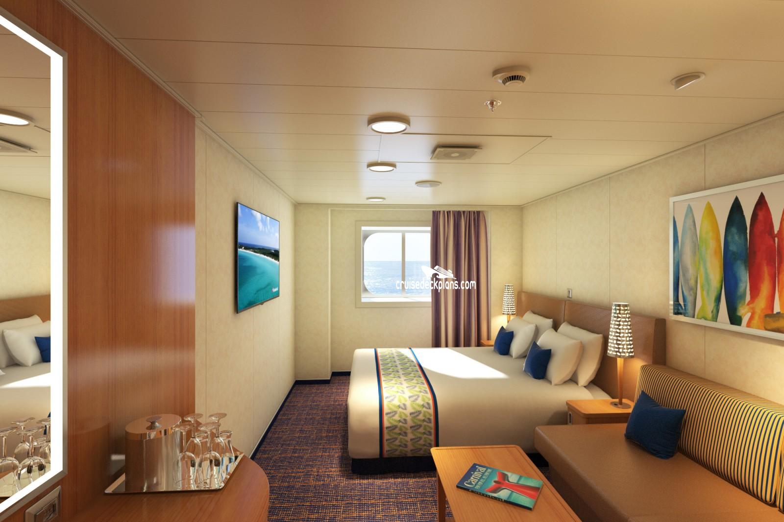 Carnival Horizon Cabin 1254