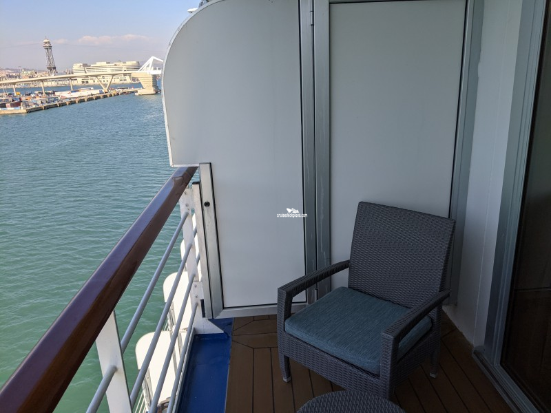 Oceania Marina Concierge Veranda Stateroom Details