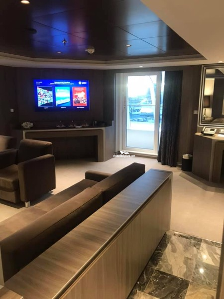 Msc Grandiosa Yacht Club Royal Suite Stateroom 1239