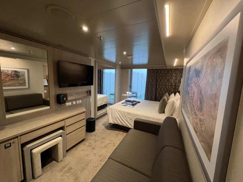 MSC Seascape Balcony Suite Stateroom