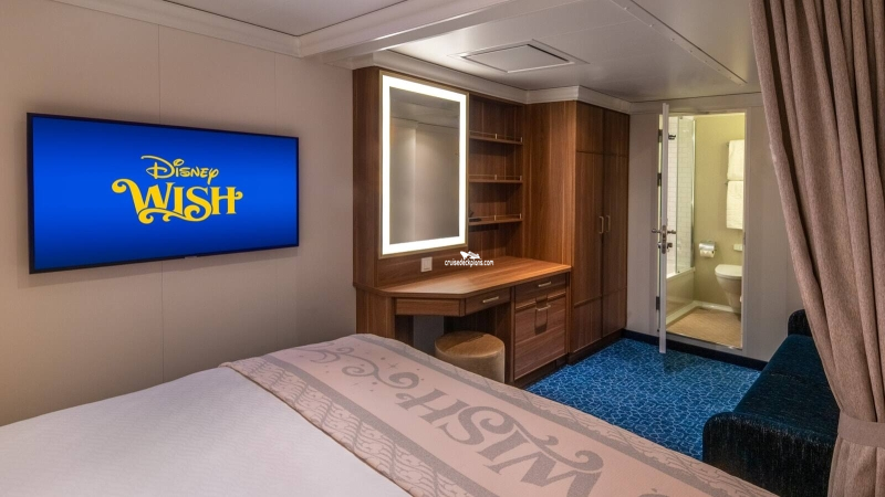 Disney Treasure Interior Stateroom