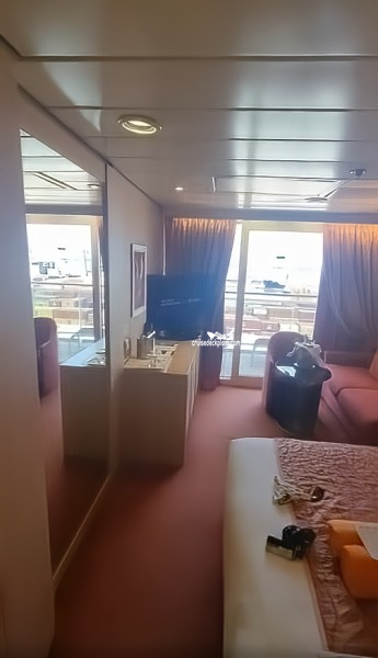 MSC Sinfonia Balcony Suite Stateroom Details