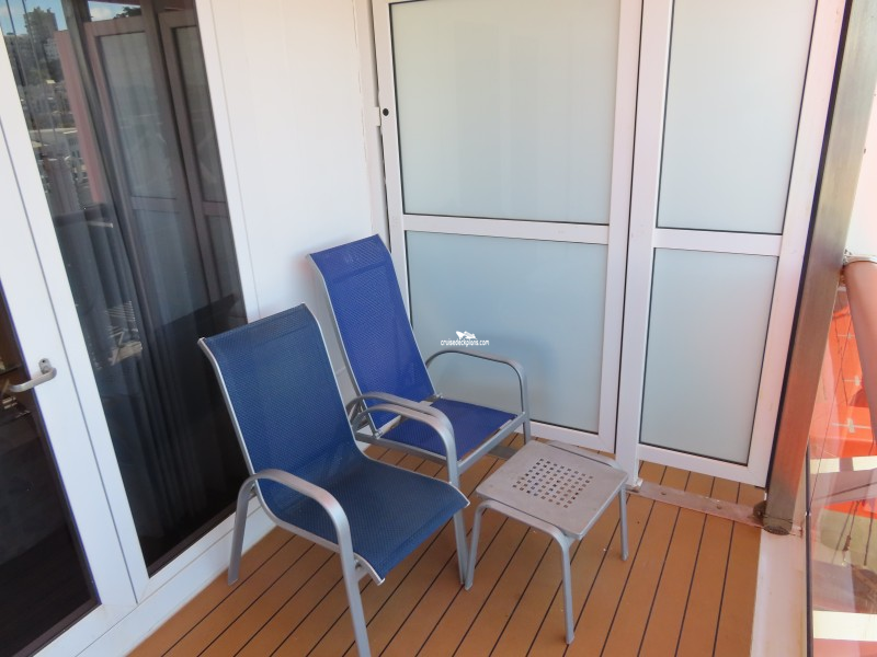 Carnival Miracle Balcony Stateroom