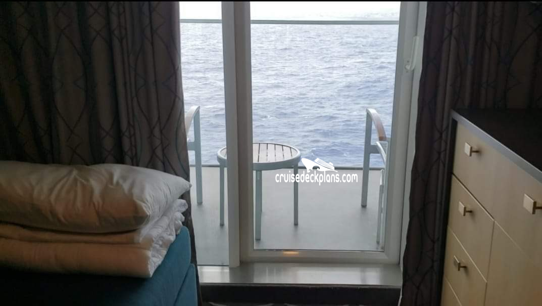 Symphony of the Seas Spacious Balcony Stateroom Cabins