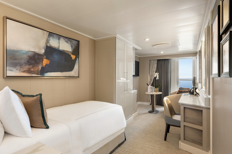 Oceania Allura Concierge Solo Veranda Stateroom