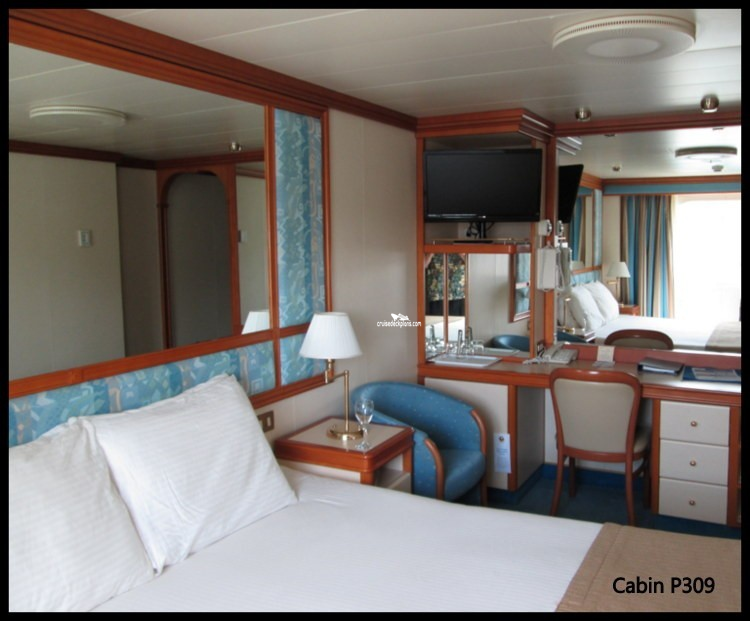 Sapphire Princess Cabin P309