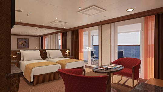 Stateroom 6182 Carnival Spirit