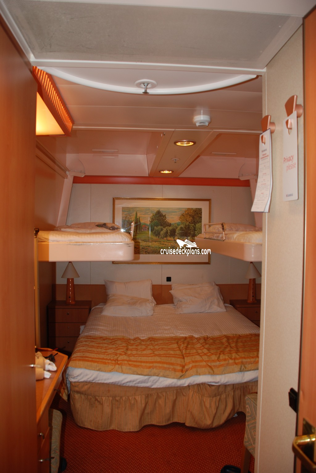 Carnival Legend Interior Stateroom Details   687101416334332 