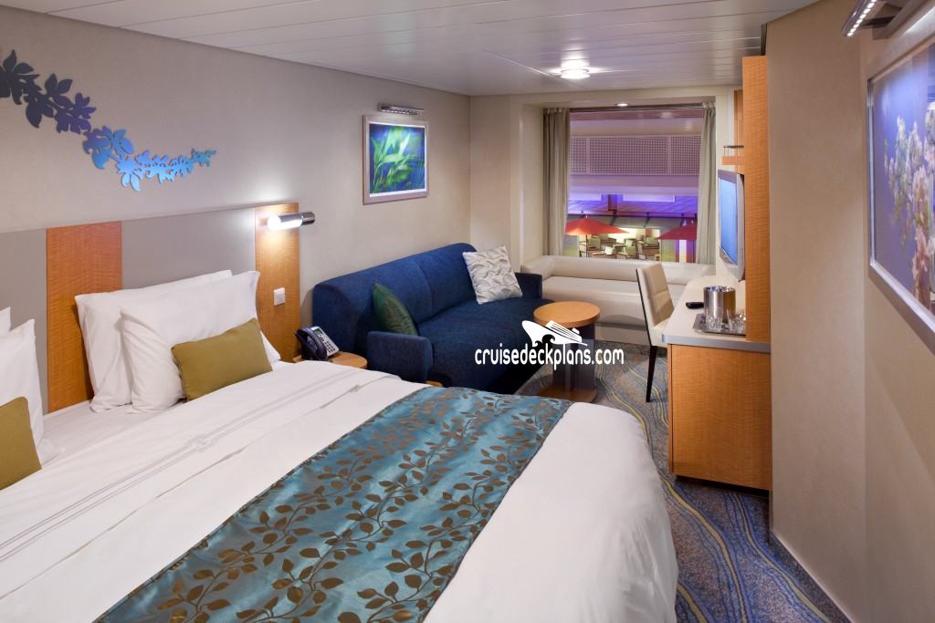 Harmony of the Seas Promenade View Interior Stateroom Cabins