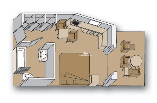 Eurodam Stateroom 5001