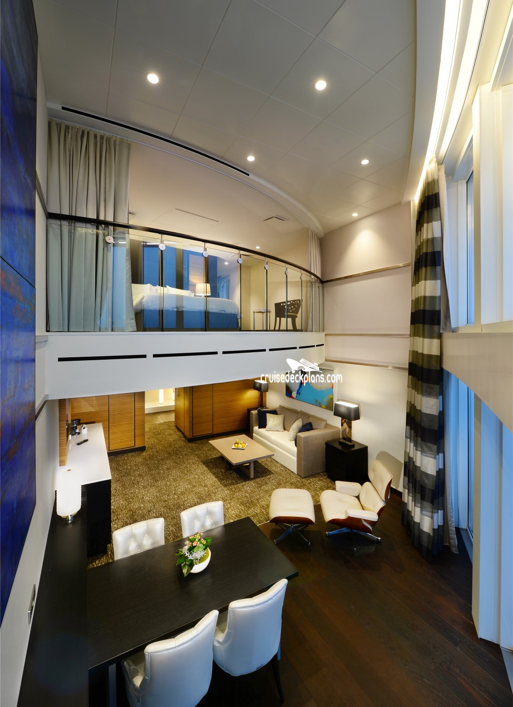 Anthem Of The Seas Owner Loft Suite Stateroom Details