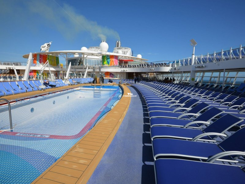 Symphony Of The Seas Main Pool Pictures