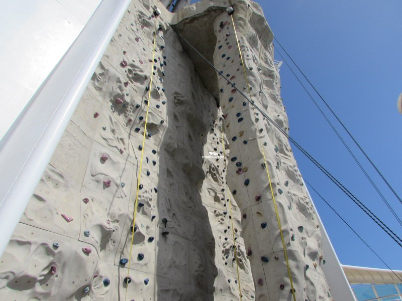 Freedom Of The Seas Rock Climbing Wall Pictures