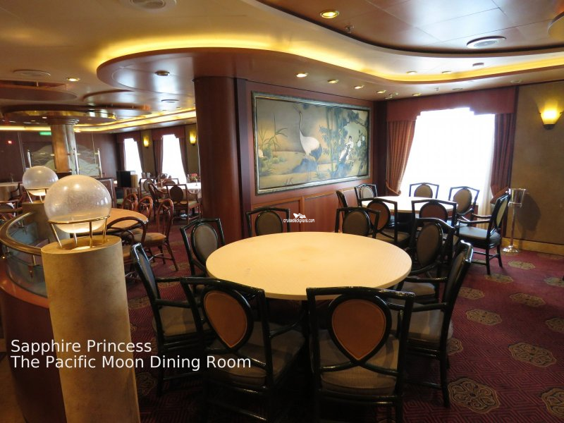 Sapphire Princess Pacific Moon Restaurant Pictures