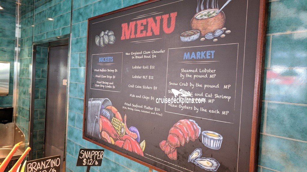 Carnival Horizon Seafood Shack Pictures