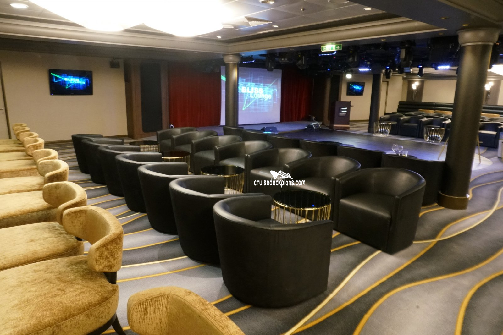 Bliss Ultra Lounge on Norwegian Cruise Line