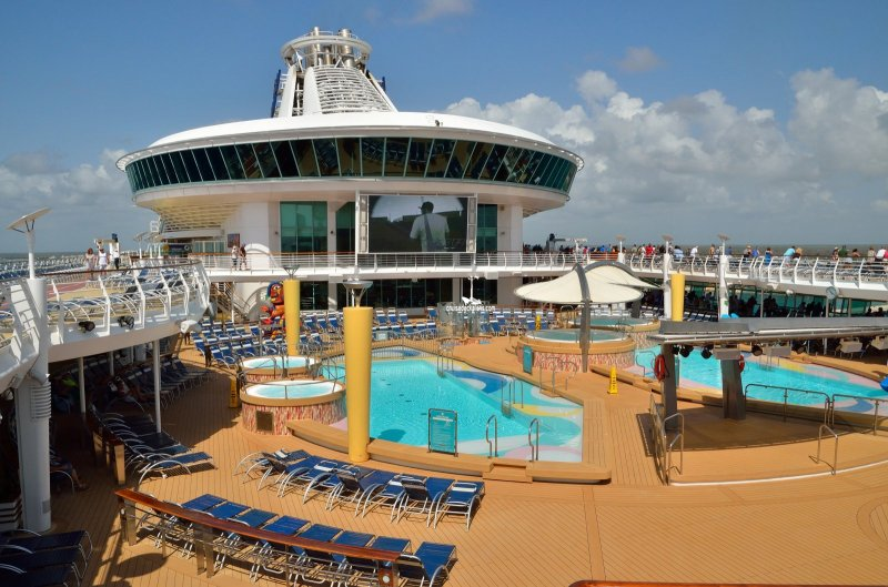 Navigator of the Seas Main Pools Pictures