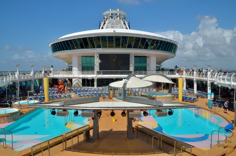 Navigator of the Seas Main Pools Pictures