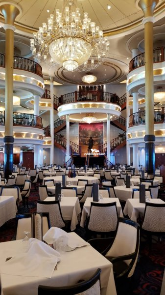 Adventure of the Seas Dining Room Pictures