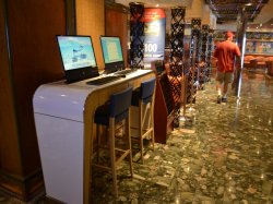 Carnival Liberty Flowers Lobby picture