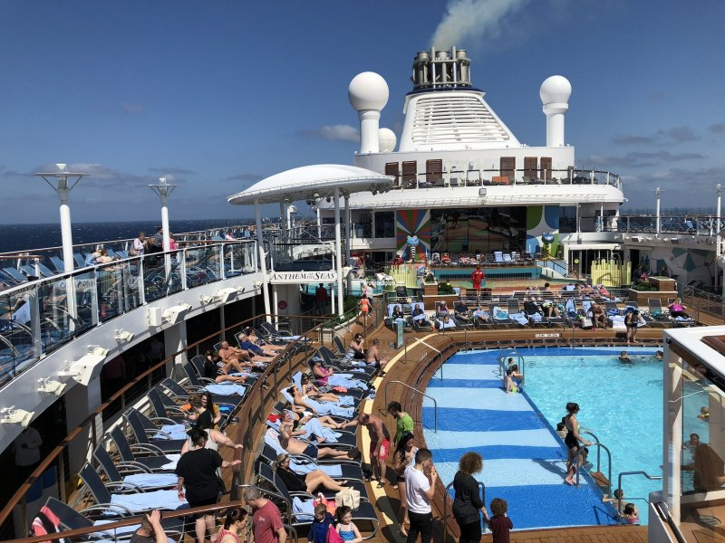 Anthem of the Seas Outdoor Pool Pictures