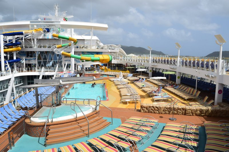 Symphony of the Seas Beach Pool