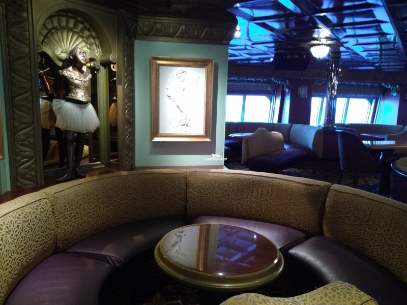 Carnival Conquest Degas Aft Lounge