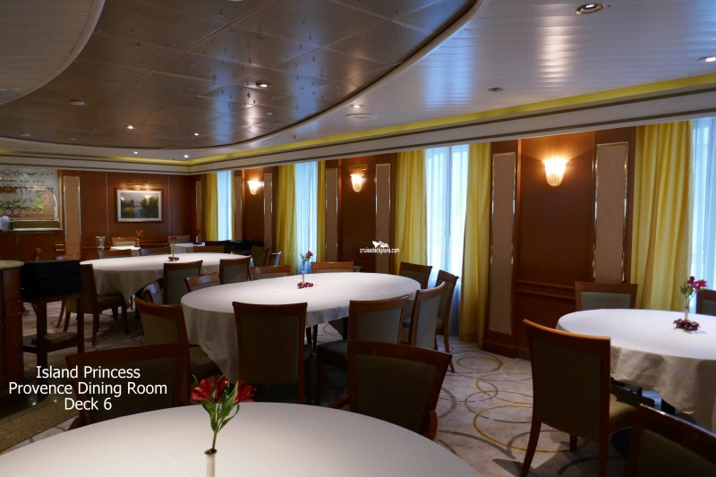 Island Princess Provence Dining Room Pictures