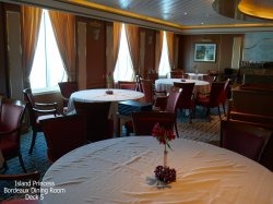 Island Princess Bordeaux Dining Room picture