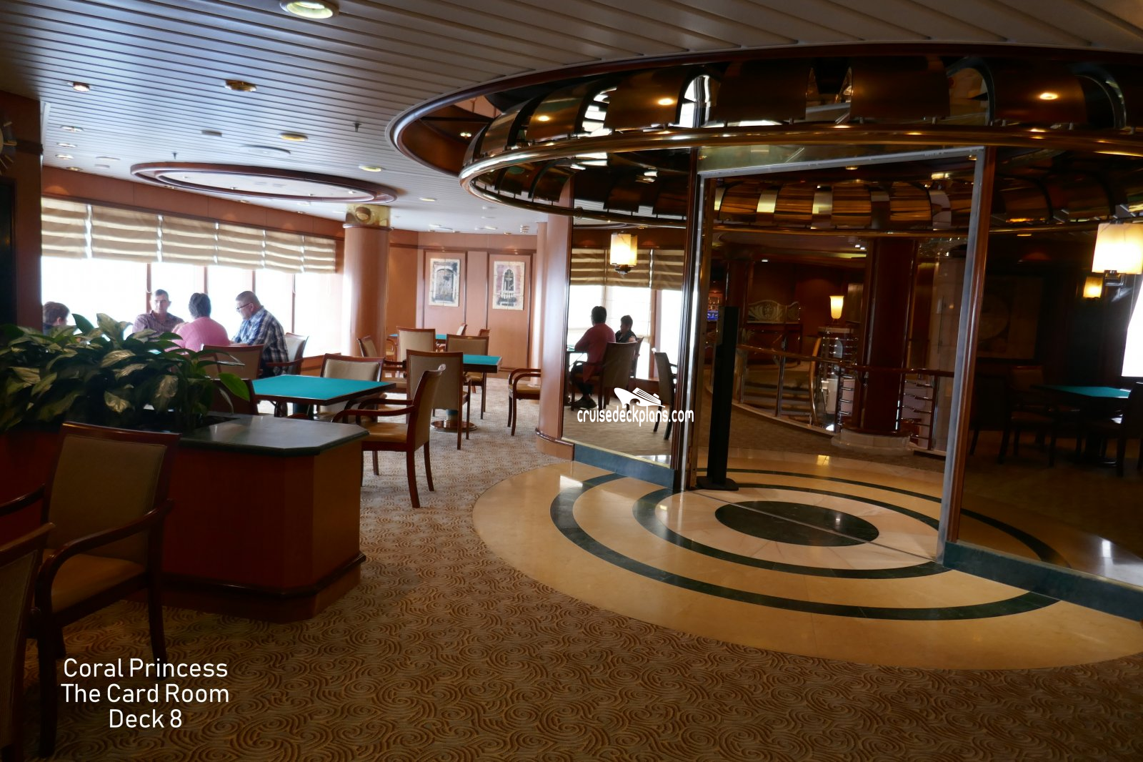 Coral Princess The Card Room Pictures