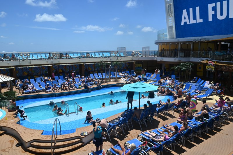 Carnival Mardi Gras Beach Pool Pictures