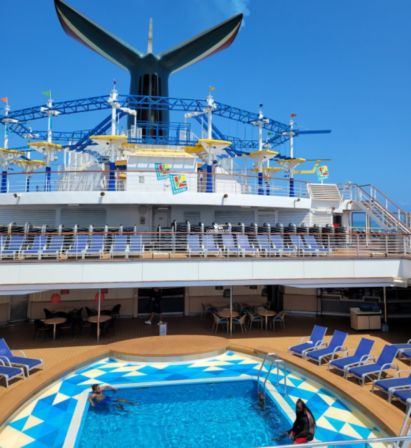 Carnival Sunrise Aft Pool Pictures