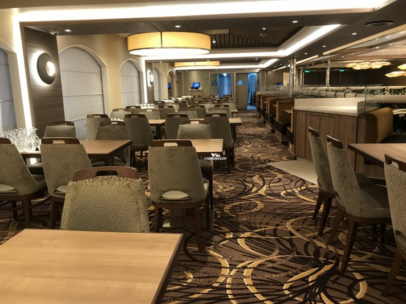 carnival sunrise dining room