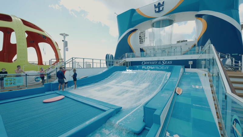 Odyssey of the Seas FlowRider Pictures