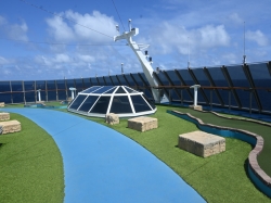 Carnival Pride Jogging Track picture Uploaded in 2022 Photo courtesy of Scott Weinfeld. Carnival Pride Jogging Track picture