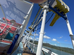 Carnival Mardi Gras Ropes Course picture