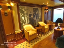 Queen Elizabeth Churchills Cigar Lounge picture