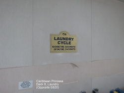 Caribbean Princess Laundry picture