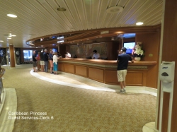 Caribbean Princess Passengers Services Desk picture