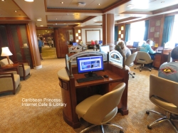 Caribbean Princess Internet Cafe picture