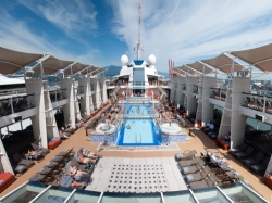 Celebrity Eclipse Main Pools picture