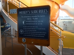 Disney Fantasy Mickeys Pool Slide picture