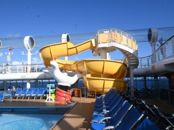 Disney Fantasy Mickeys Pool Slide picture