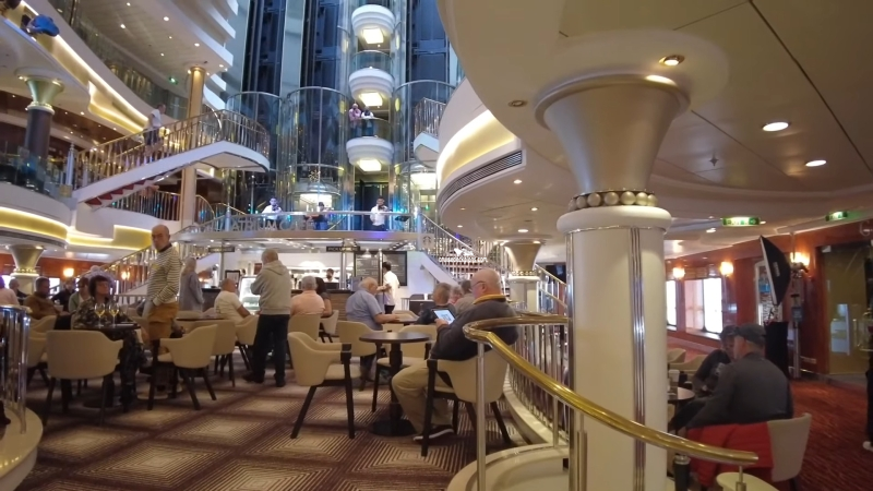 Norwegian Star Atrium Cafe Pictures