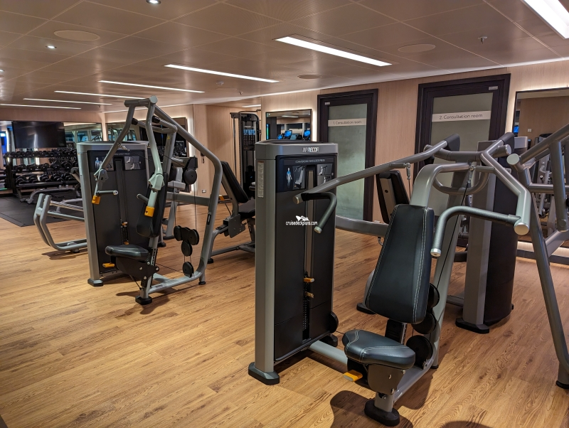 Discovery Princess Fitness Center Pictures