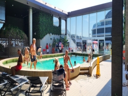 MSC World Europa Botanic Garden Pool picture