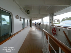 Ruby Princess Outside Promenade Deck picture